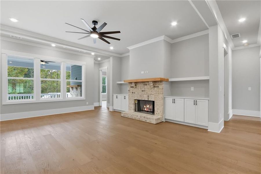 Spacious, unfurnished interior of a new home in Old Town Estates, Dacula (Image 50).
