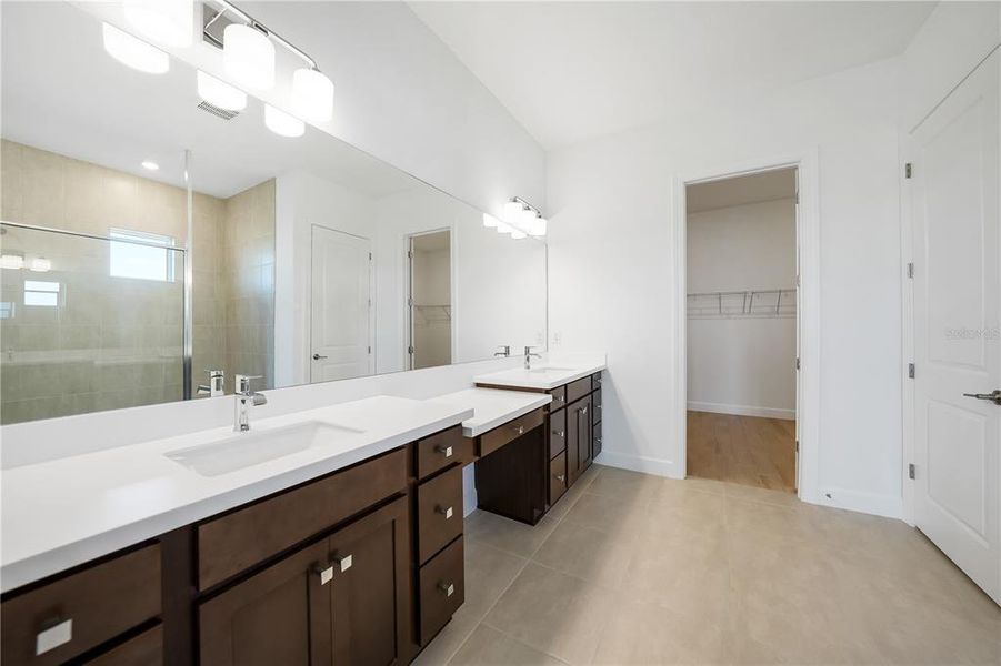 Furnished interior view inside a new home in Esplanade at Skye Ranch, Sarasota (Image 15).