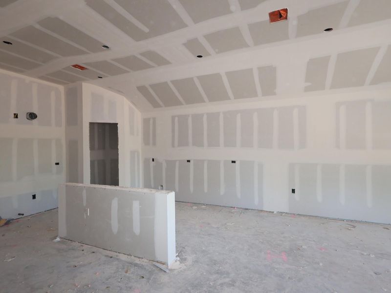 In-progress construction of a new home in Marble Creek Crossing, Austin, TX (Image 6).