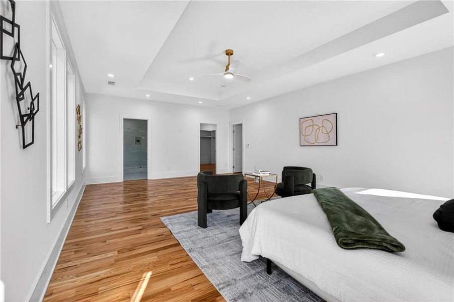 Furnished interior view inside a new home in , Atlanta (Image 48).