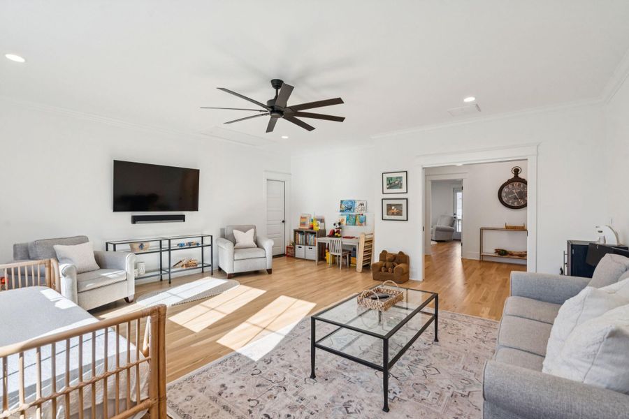 Furnished interior view inside a new home in , Mount Pleasant (Image 60).