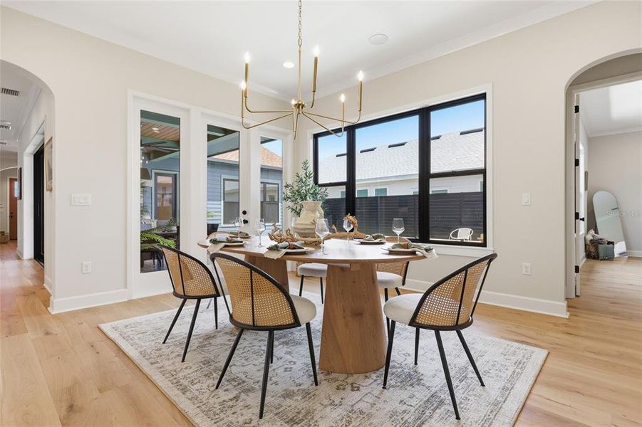 Furnished interior view inside a new home in Town Of Tioga, Newberry (Image 11).