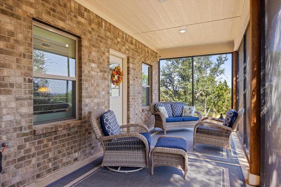 Sunroom with plenty of natural light Sunroom with plenty of natural light