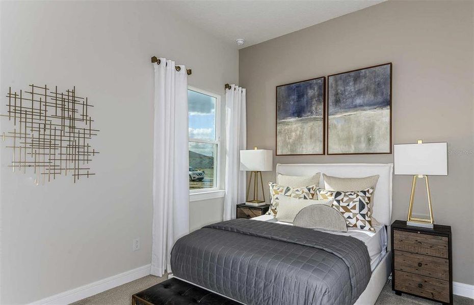 Furnished interior view inside a new home in Del Webb Stone Creek, Ocala (Image 10). Furnished interior view inside a new home in Del Webb Stone Creek, Ocala (Image 10).