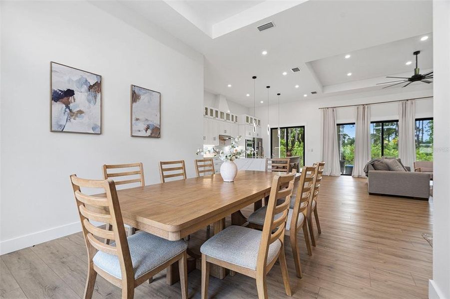 Furnished interior view inside a new home in , North Port (Image 40).