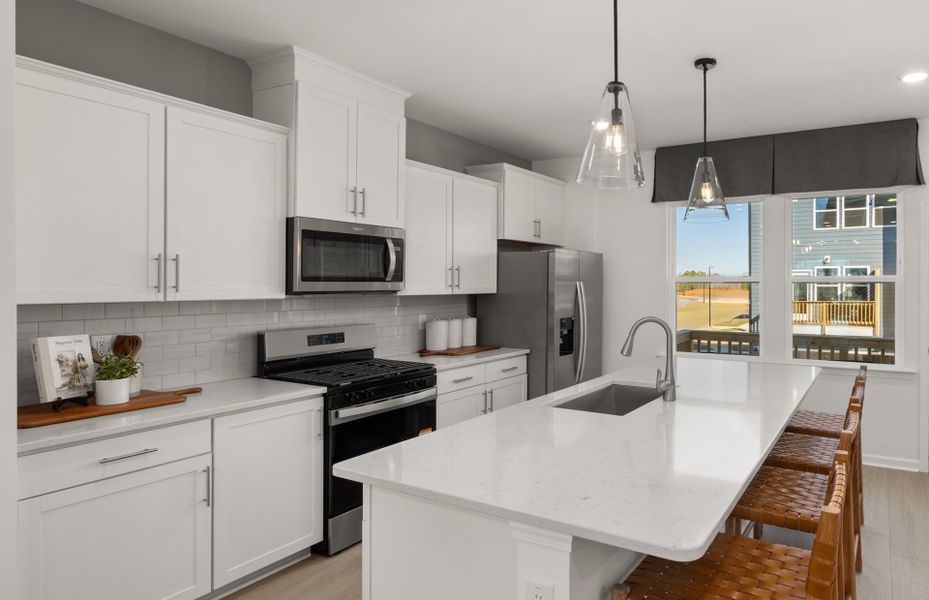 Furnished interior view inside a new home in Everton, Durham (Image 8).
