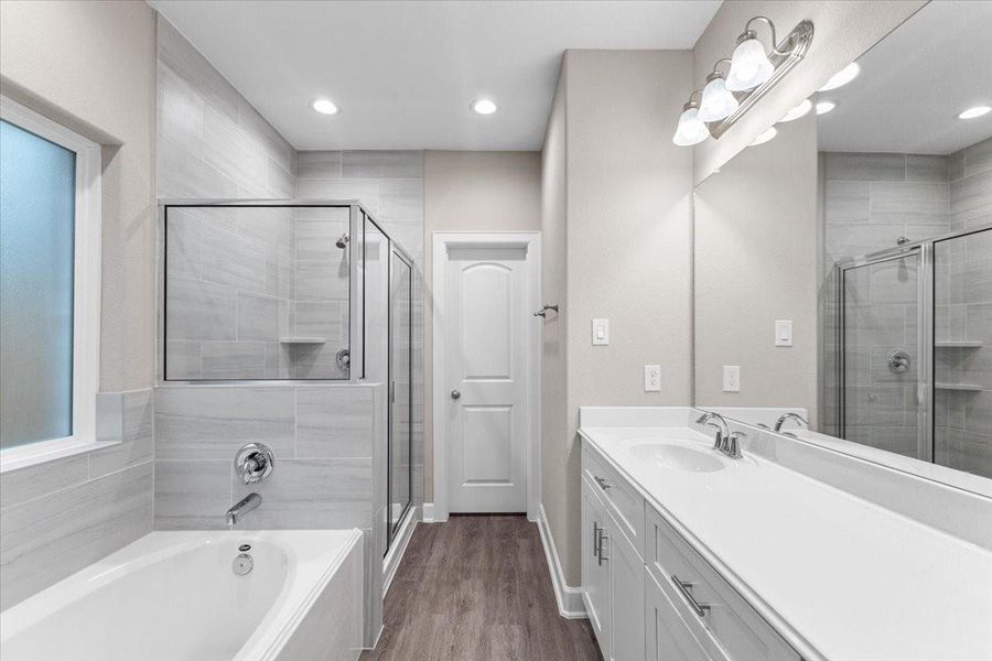 Furnished interior view inside a new home in , Houston (Image 12). Furnished interior view inside a new home in , Houston (Image 12).