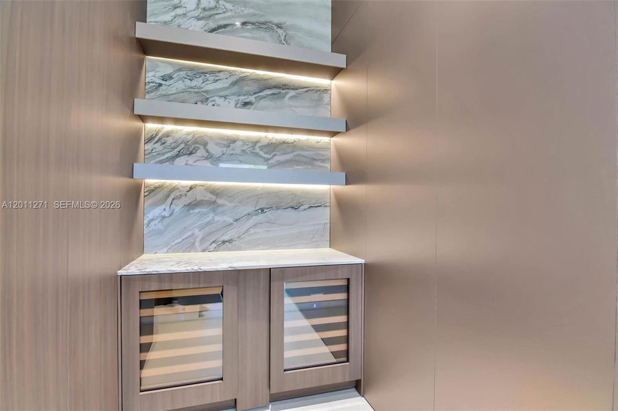 Close-up of interior finishes inside a home in , Miami (Image 22).