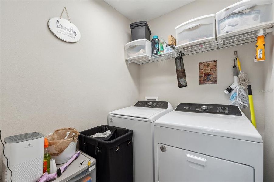 Laundry room upstairs