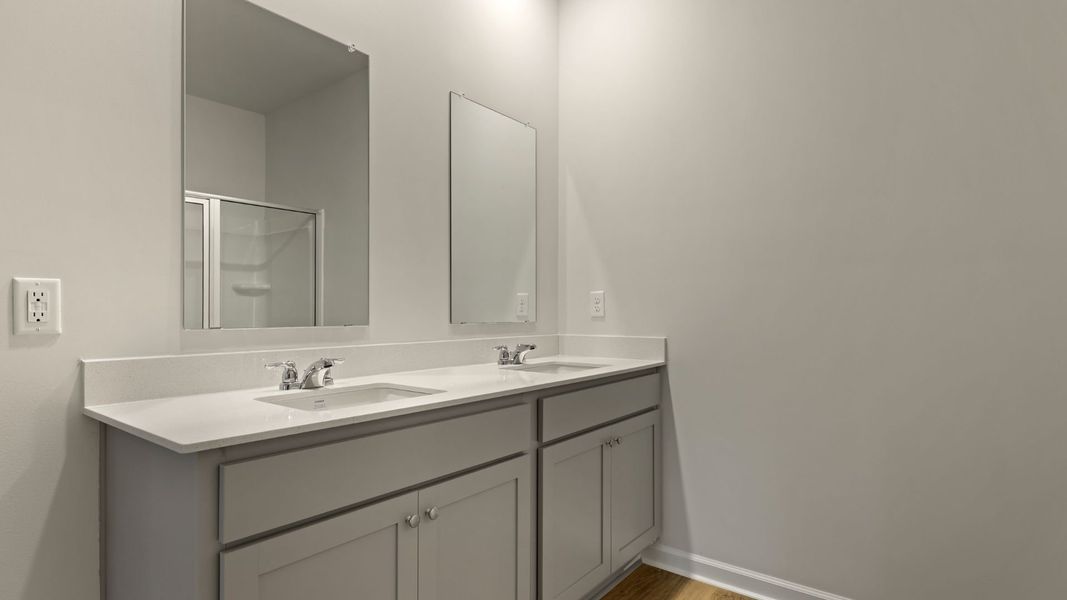 Furnished interior view inside a new home in Pineview North, Summerville (Image 5).