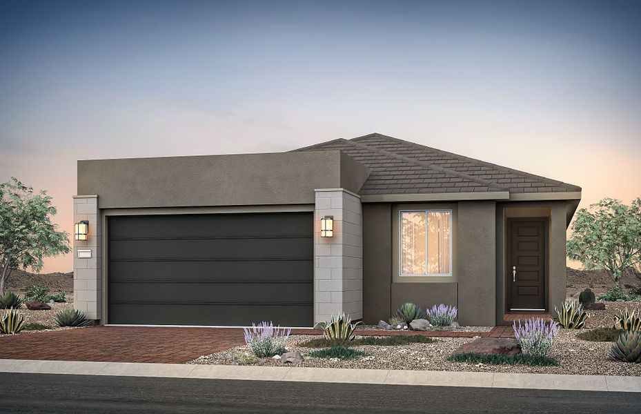 Representative exterior photo of a completed home built from the Farmington by Pulte Homes in Upper Canyon, Phoenix, AZ (Image 2). Representative exterior photo of a completed home built from the Farmington by Pulte Homes in Upper Canyon, Phoenix, AZ (Image 2).