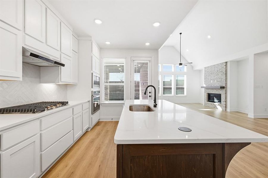 Furnished interior view inside a new home in Heritage Ranch: 50ft. lots, Sherman (Image 11).