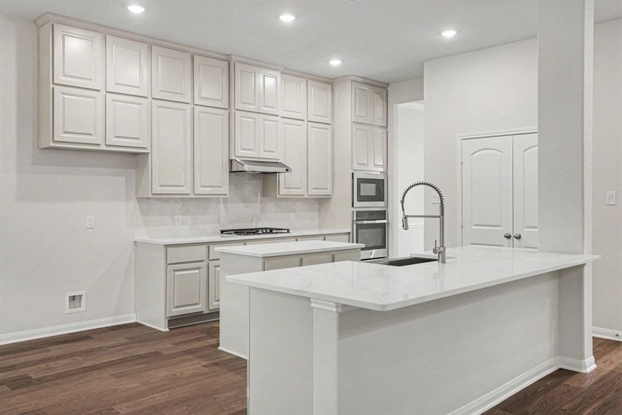 Furnished interior view inside a new home in Rose Hill Estates, Willis (Image 6).