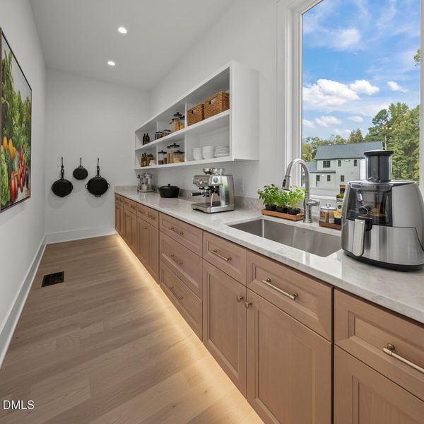 Scullery virtually staged Scullery virtually staged