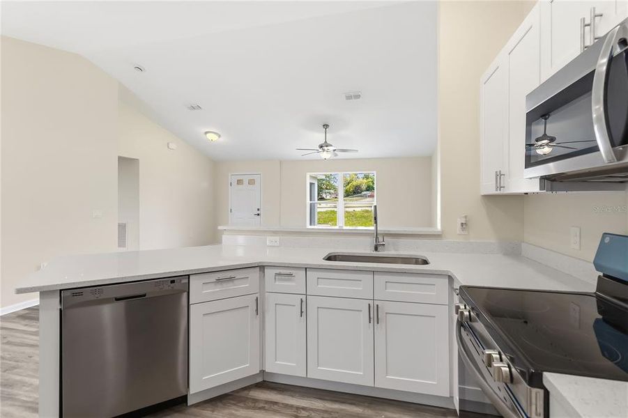 Furnished interior view inside a new home in , Deltona (Image 8).