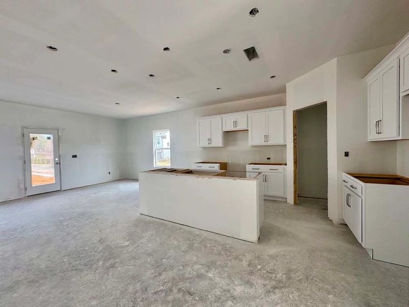 Kitchen Construction Progress