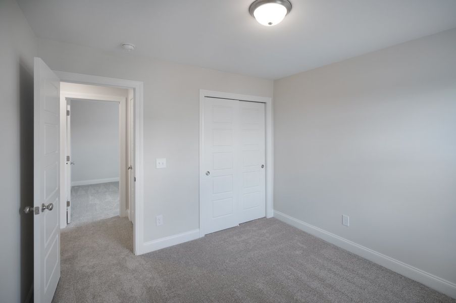 Representative unfurnished interior of a home built from the The McKee by Cothran Homes in Holly Ridge, Greenville (Image 24). Representative unfurnished interior of a home built from the The McKee by Cothran Homes in Holly Ridge, Greenville (Image 24).