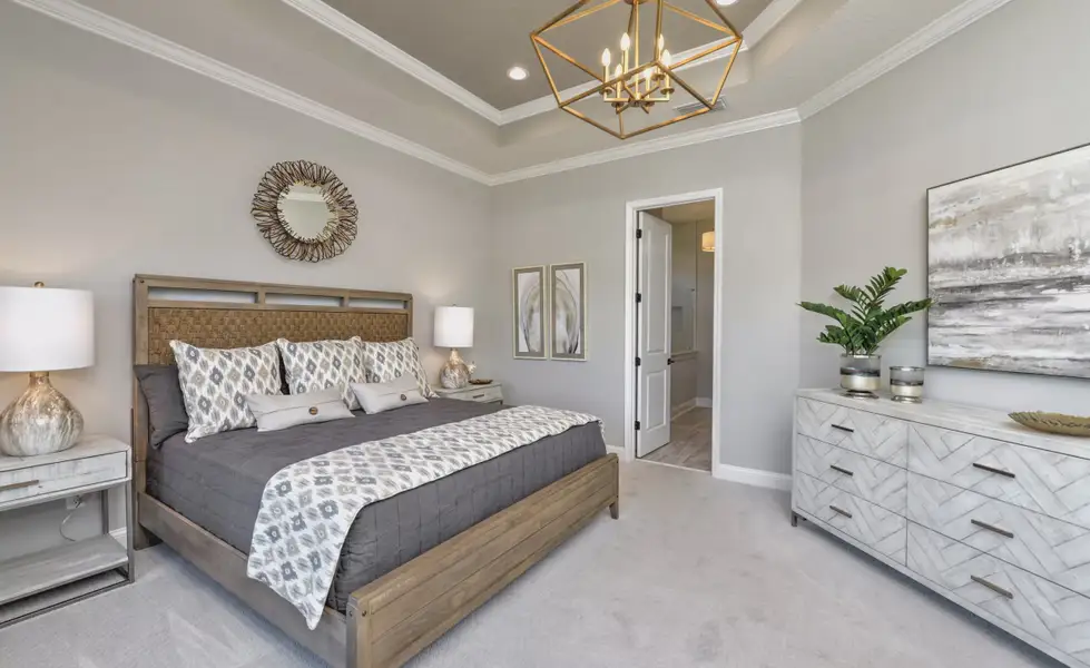 Furnished interior view inside a new home in SilverLeaf, St. Augustine (Image 19). Furnished interior view inside a new home in SilverLeaf, St. Augustine (Image 19).
