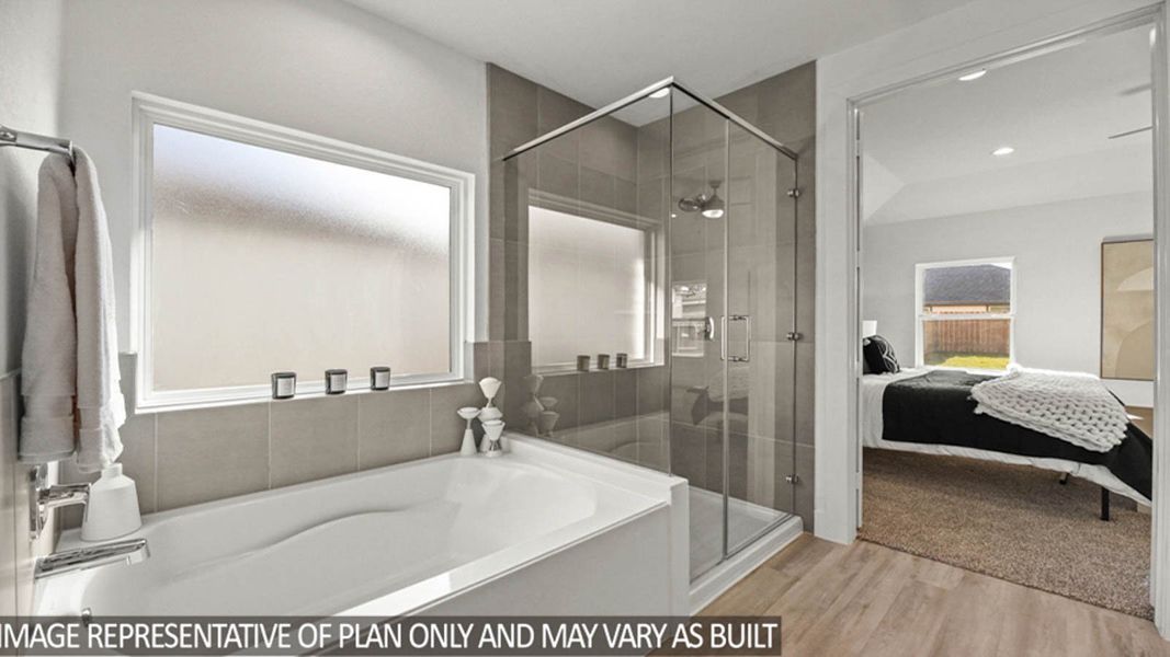 Furnished interior view inside a new home in River Ranch Estates, Dayton (Image 23).