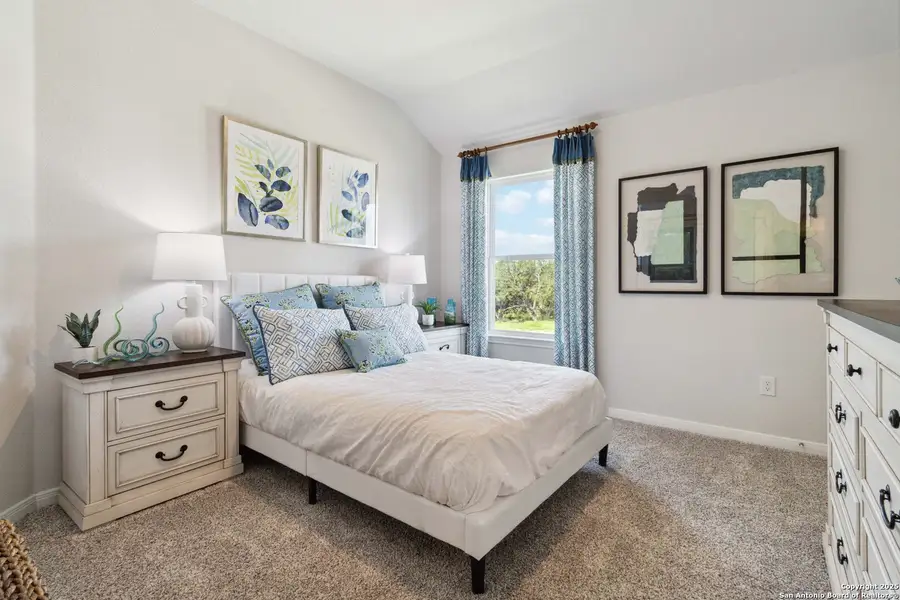 Furnished interior view inside a new home in Katzer Ranch, Converse (Image 4). Furnished interior view inside a new home in Katzer Ranch, Converse (Image 4).