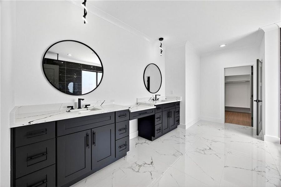 Furnished interior view inside a new home in , Auburn (Image 16).