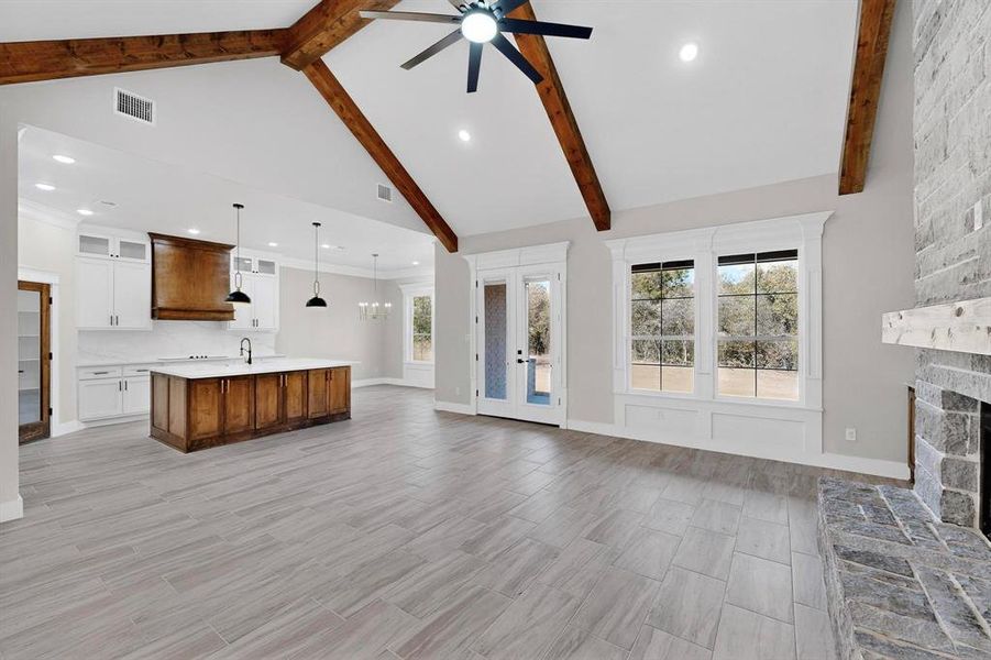 Spacious, unfurnished interior of a new home in , Springtown (Image 18).