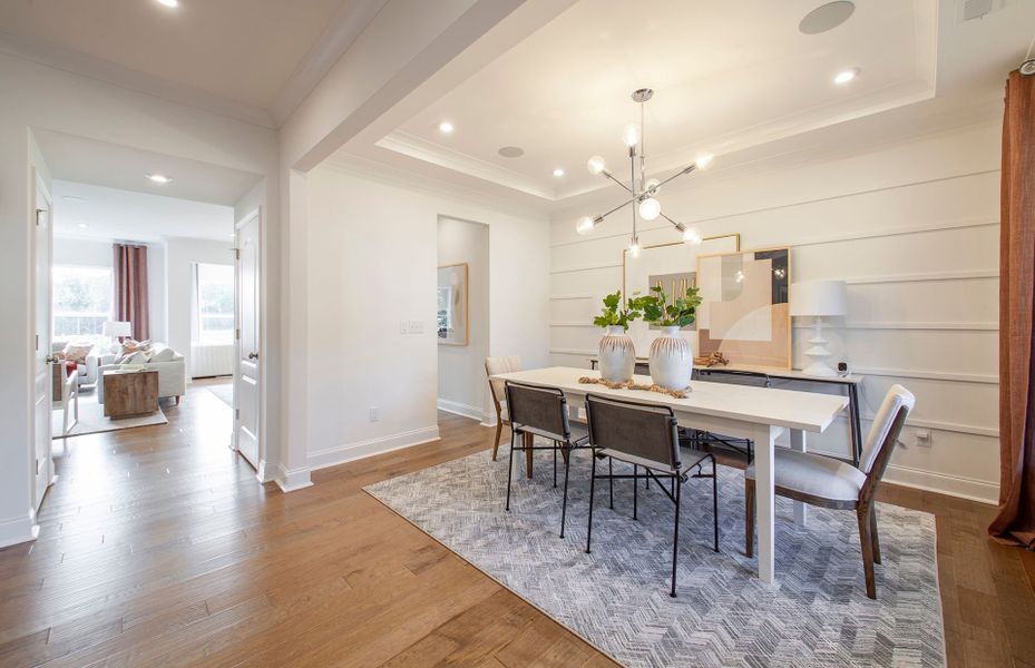 Furnished interior view inside a new home in Forest Creek, Waxhaw (Image 13).