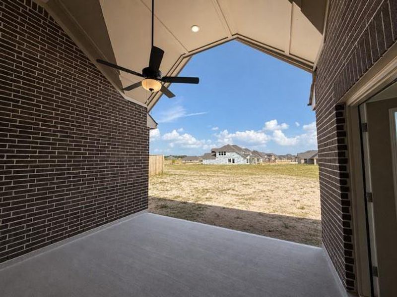 Exterior details and patio area of a home in , Conroe (Image 3). Exterior details and patio area of a home in , Conroe (Image 3).