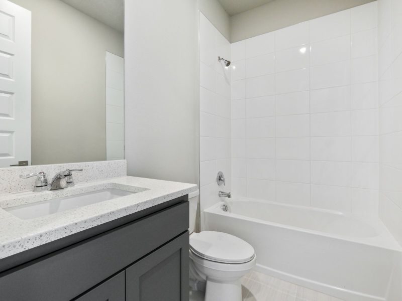 Bathroom in the Jade floorplan