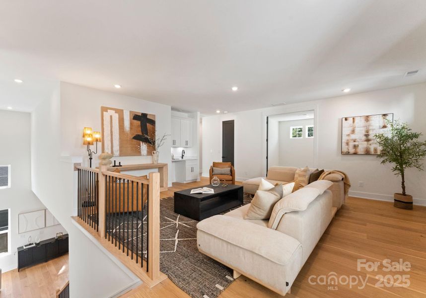 Furnished interior view inside a new home in , Charlotte (Image 5). Furnished interior view inside a new home in , Charlotte (Image 5).