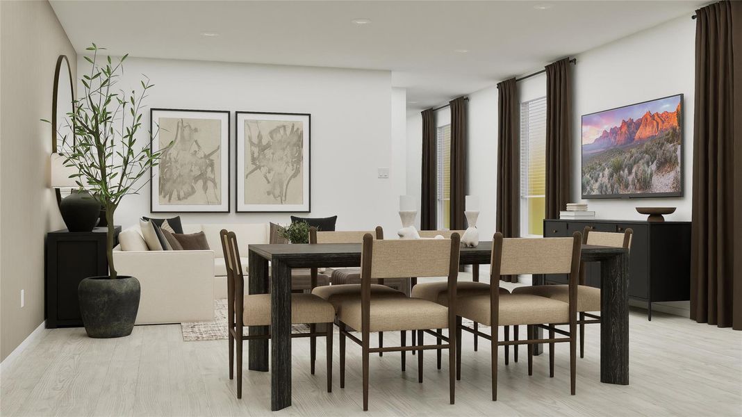 Furnished interior view inside a new home in Elm Creek, Elgin (Image 17).