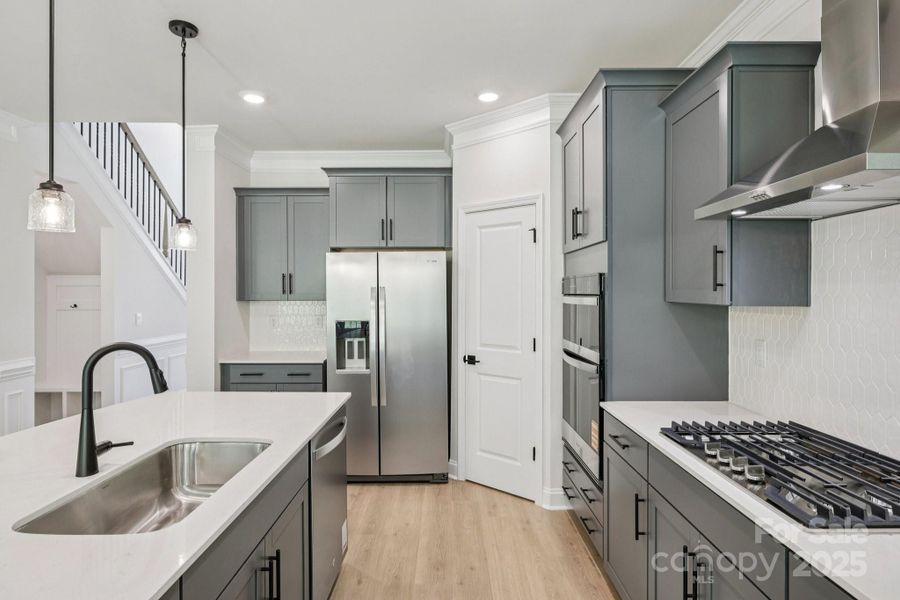 Furnished interior view inside a new home in Falls Cove, Troutman (Image 10). Furnished interior view inside a new home in Falls Cove, Troutman (Image 10).