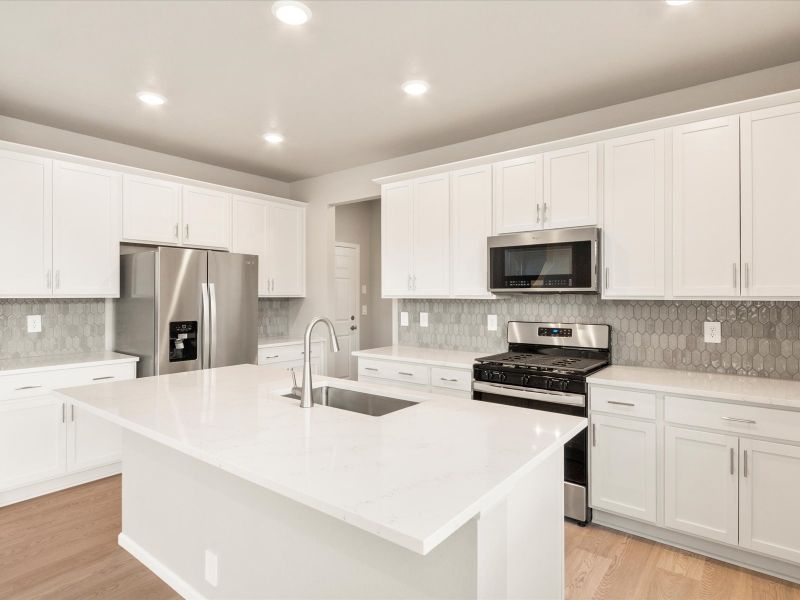 Furnished interior view inside a new home in Westgate, Greeley (Image 3).