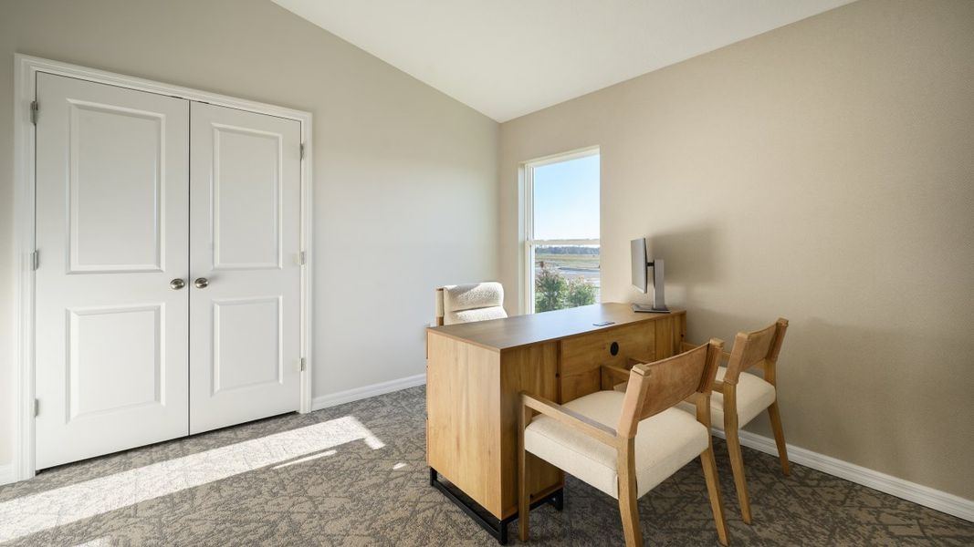 Representative furnished interior of a home built from the Magenta by Casa Fresca Homes in Pasadena Woods, Dade City (Image 12).