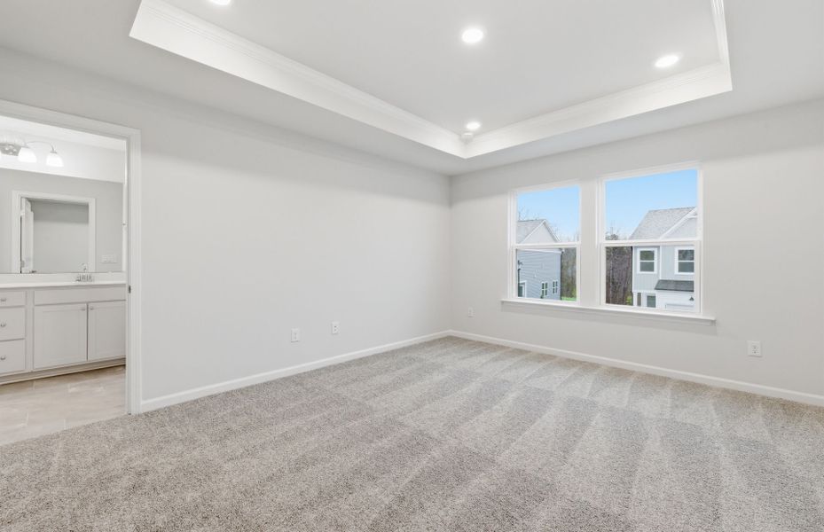 Spacious, unfurnished interior of a new home in McConnell Ridge, McLeansville (Image 13).