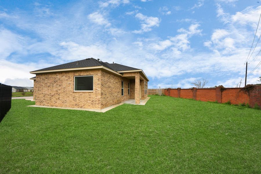 Nice little backyard Nice little backyard