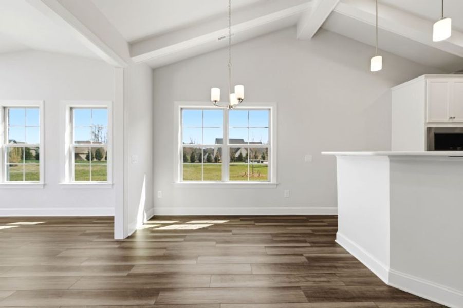 Spacious, unfurnished interior of a new home in Weybridge, Burlington (Image 43).