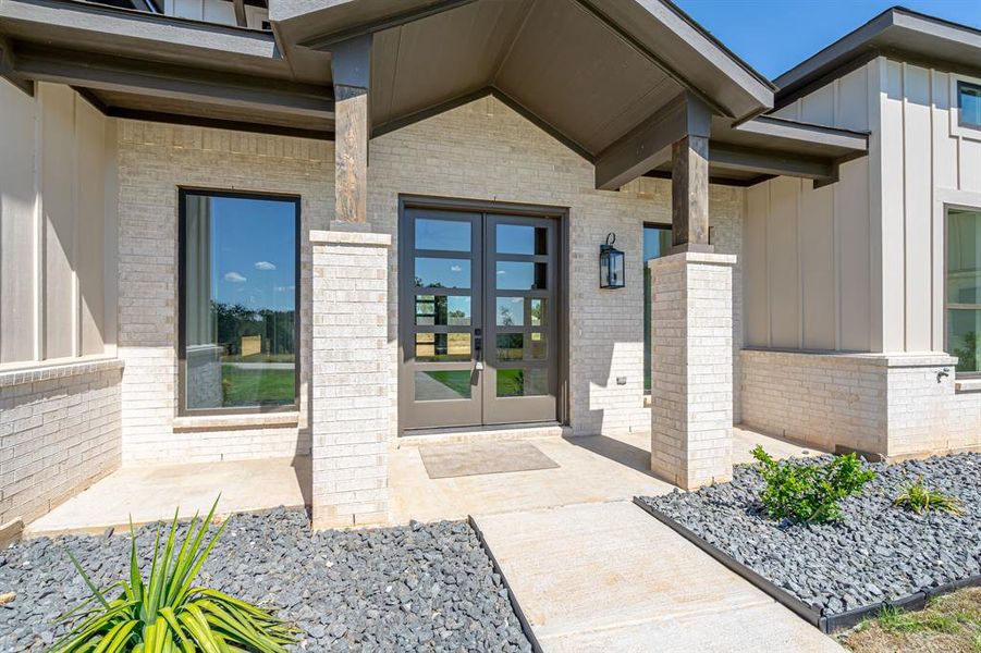 Exterior details and patio area of a home in , Granbury (Image 2). Exterior details and patio area of a home in , Granbury (Image 2).
