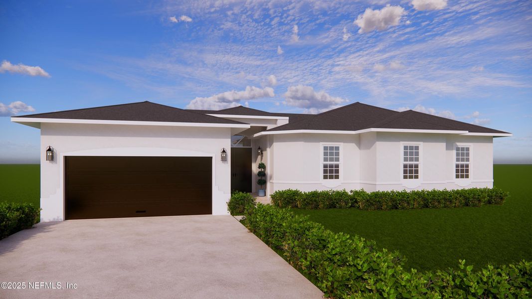 Front exterior of a new home in , Jasper, FL, highlighting curb appeal (Image 1).