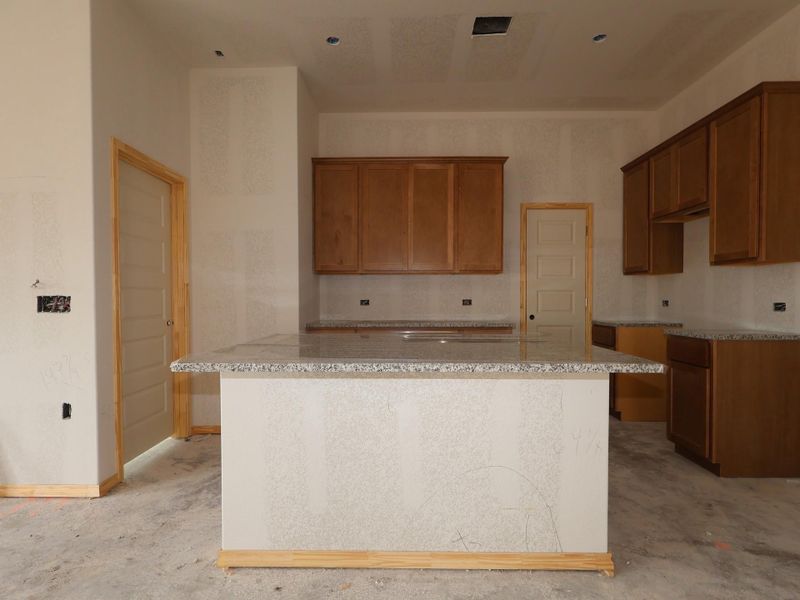 In-progress construction of a new home in Marble Creek Crossing, Austin, TX (Image 4).