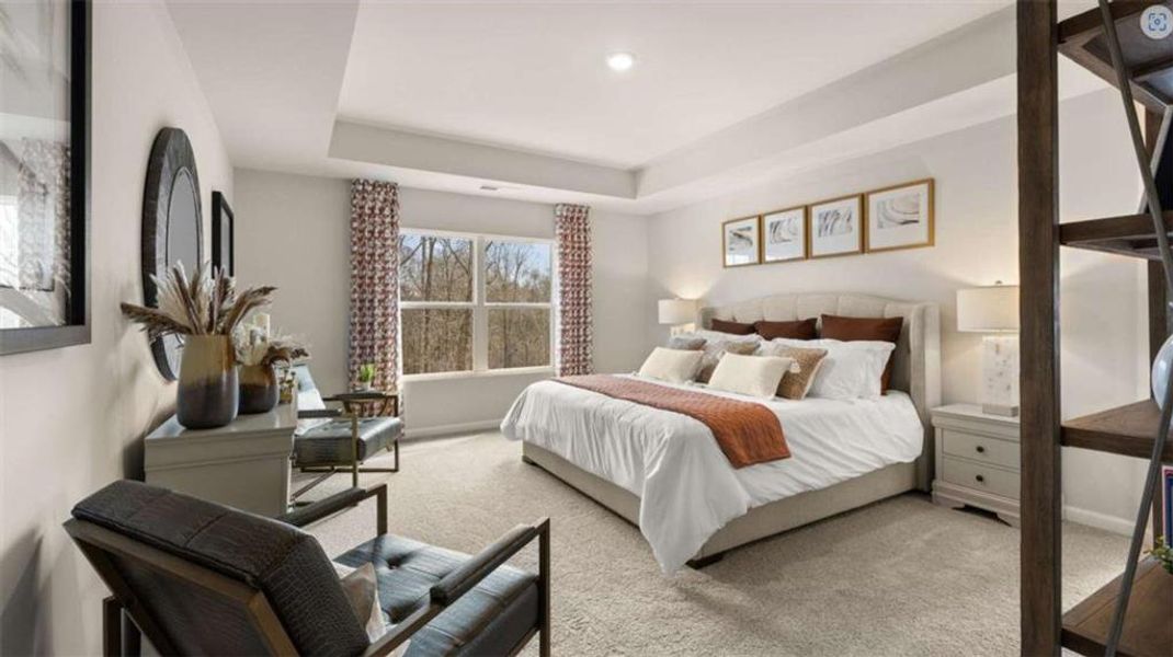 Furnished interior view inside a new home in Echo Glen, Stockbridge (Image 3).