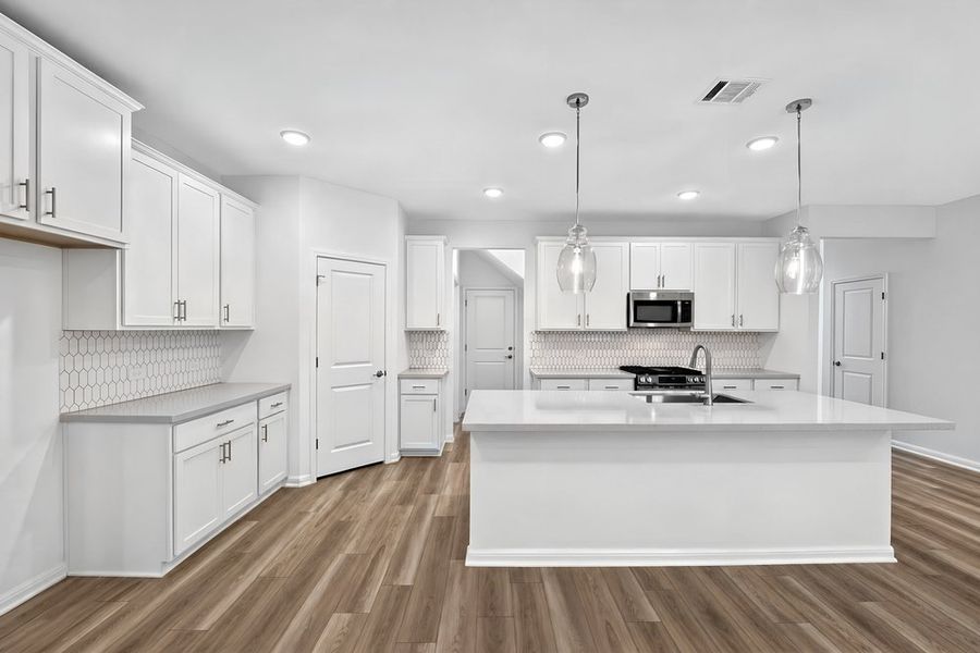 Furnished interior view inside a new home in Lisso, Pflugerville (Image 9).