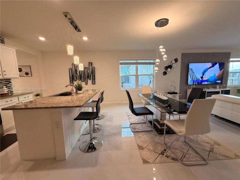 Furnished interior view inside a new home in , Port St. Lucie (Image 7).