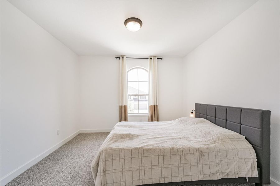 The third bedroom is located upstairs. The third bedroom is located upstairs.