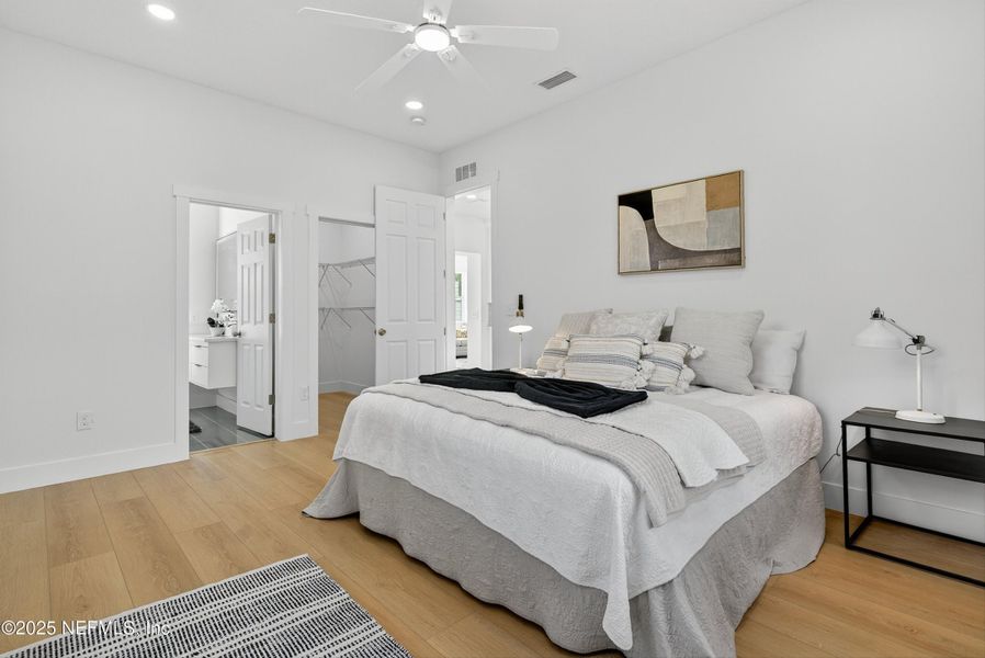 Furnished interior view inside a new home in , Jacksonville (Image 31).