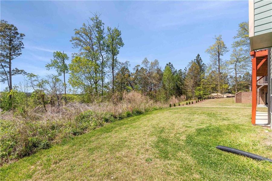 Exterior details and patio area of a home in , Atlanta (Image 27).
