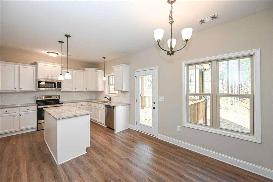 Furnished interior view inside a new home in , Douglasville (Image 11).