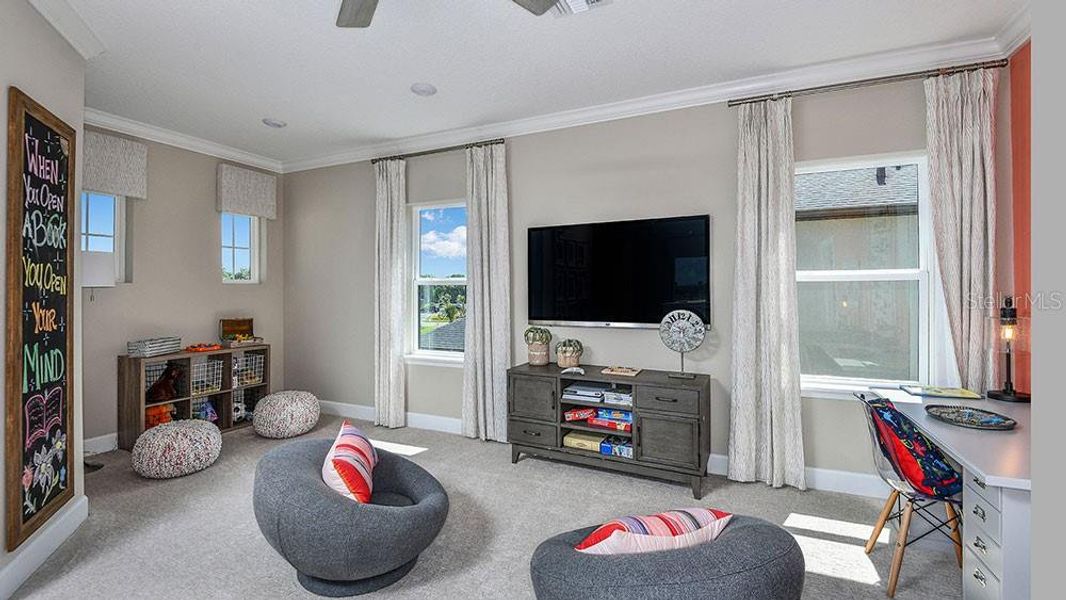 Furnished interior view inside a new home in Skye Ranch Community Group Page, Sarasota (Image 6).