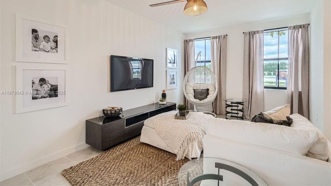 Furnished interior view inside a new home in Palm Cay, Florida City (Image 15).