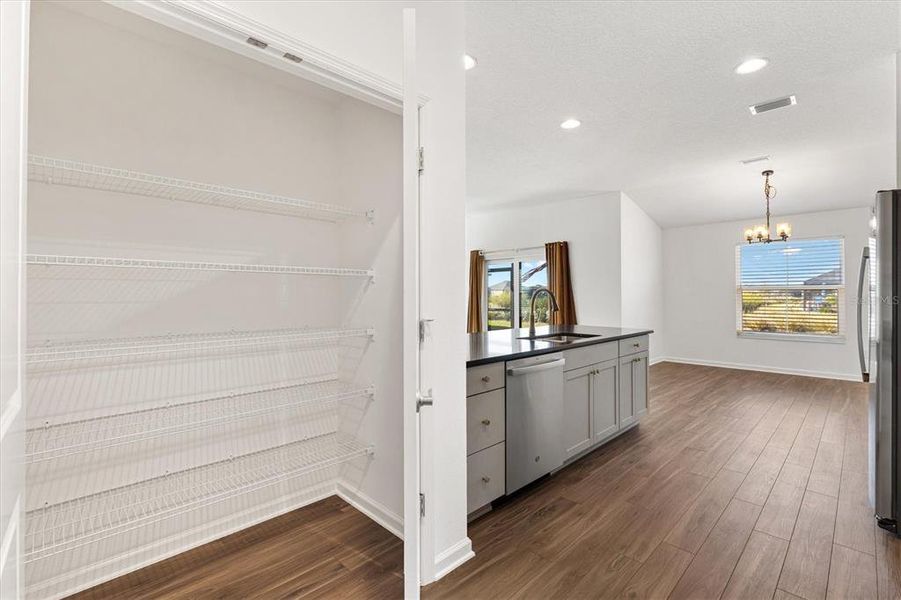 Furnished interior view inside a new home in , The Villages (Image 9).